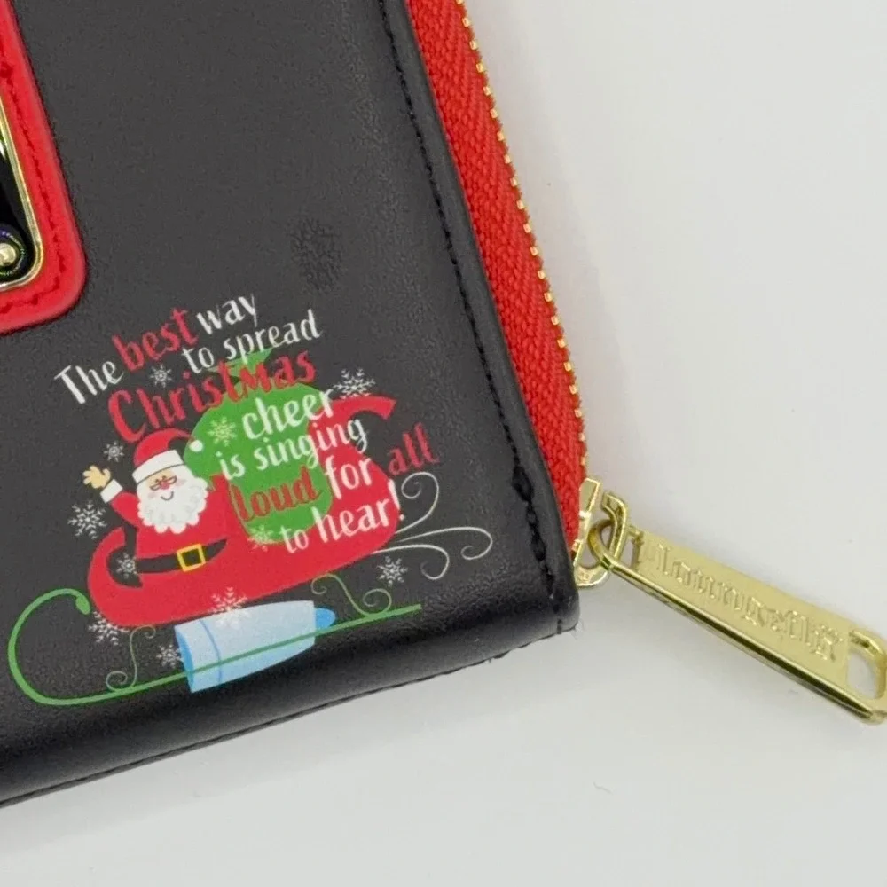 Loungefly Wallet Elf Movie Womens OS Buddy The Elf NYC Skyline Zip‎ Around Black